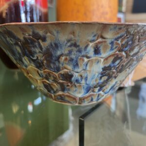 Studio pottery ceramic bowl