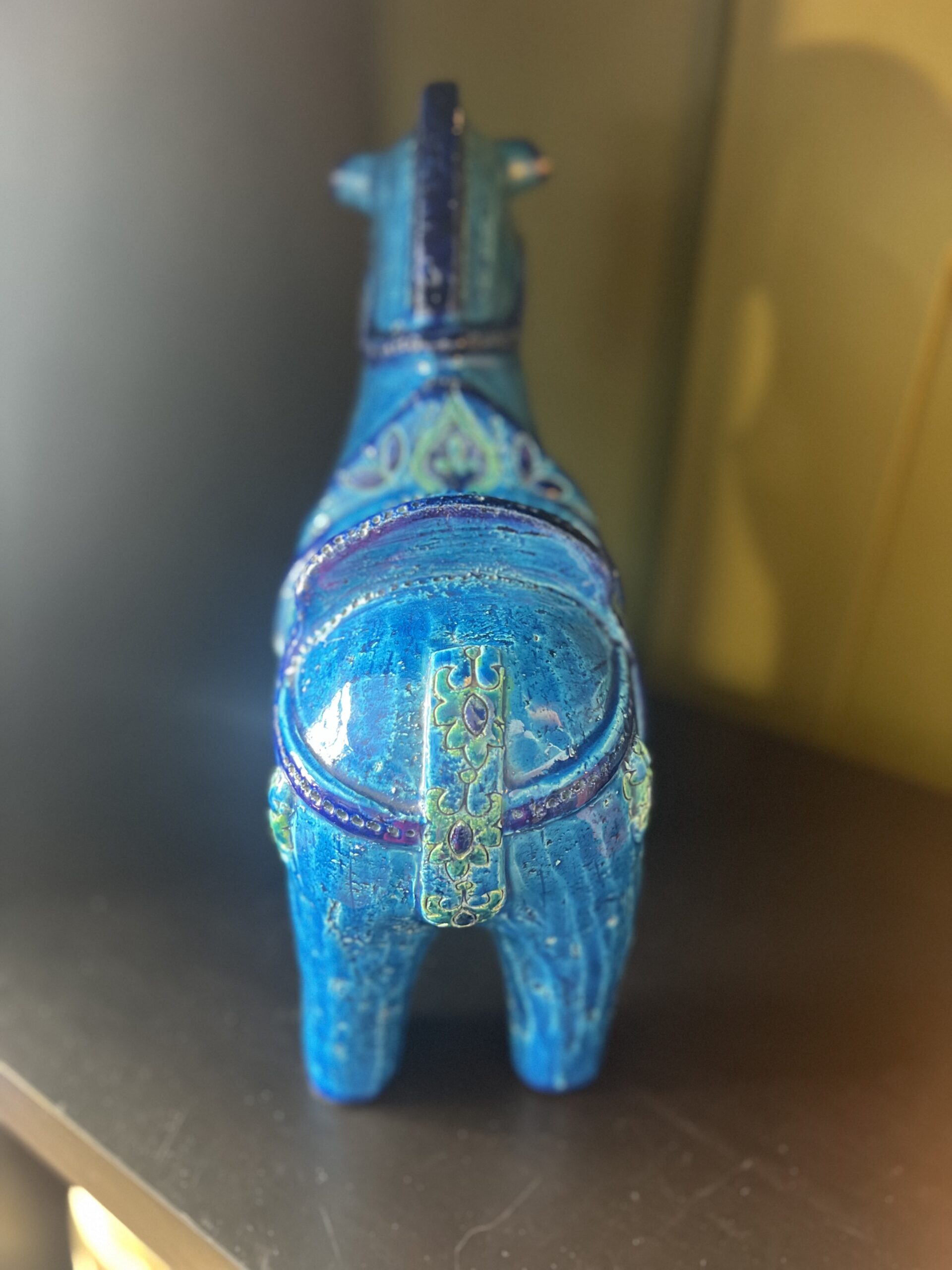 Bitossi Rimini Blu (Blue) Horse – Aldo Londi, Italy - Image 3